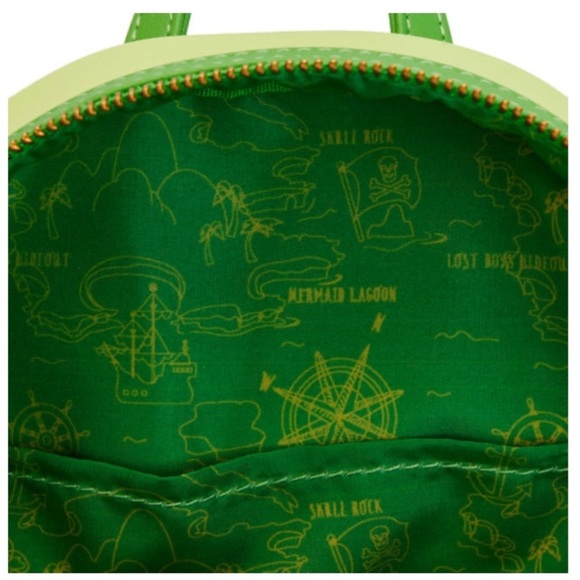 Peter Pan & Tinkerbell Cosplay Backpack & Coin Purse NEW LE Loungefly Disney - Picture 7 of 12